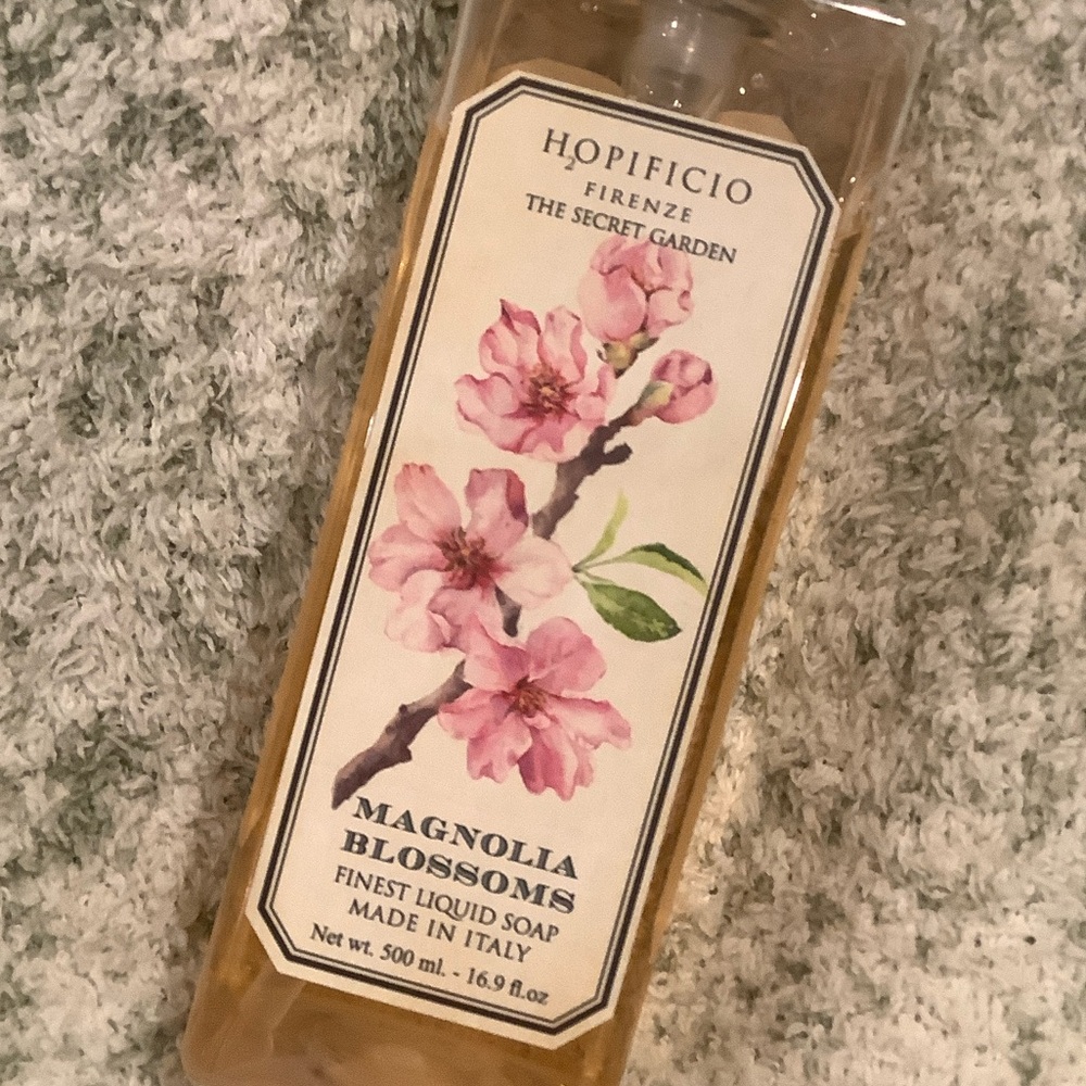 Hopificio Firenze The Secret Garden Scented Magnolia Blossoms Hand Soap NWT - Picture 14 of 16